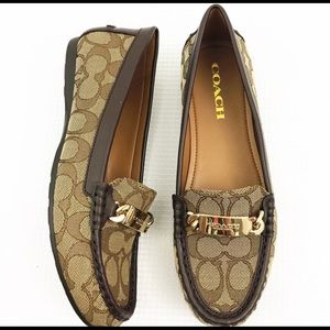 New Coach flats, size 7.5.